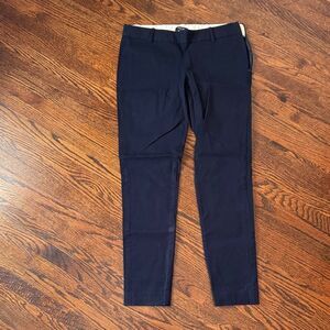 Babaton Bi-Stretch Pants in Navy and Green